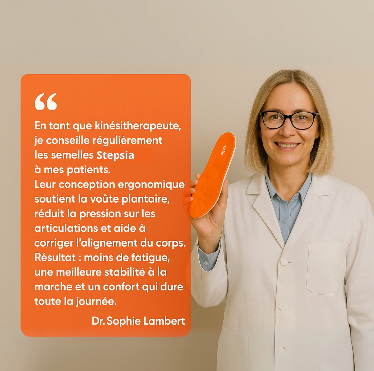 Semelles orthopédiques anti-douleur ANCIEN