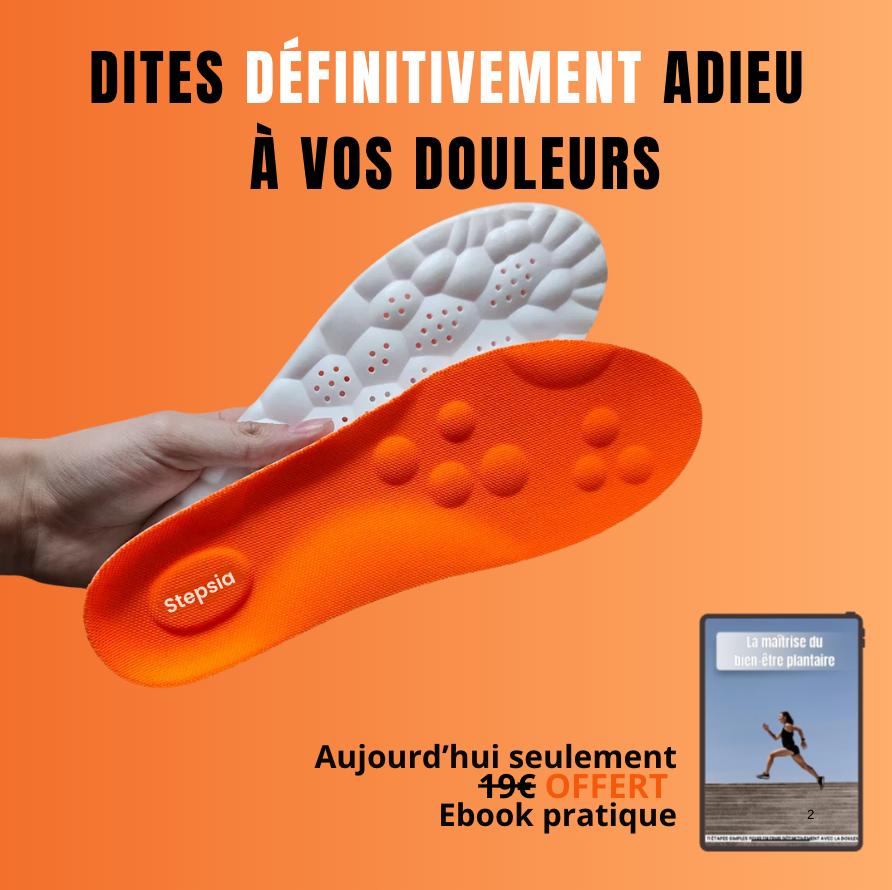 Semelles orthopédiques anti-douleur ANCIEN