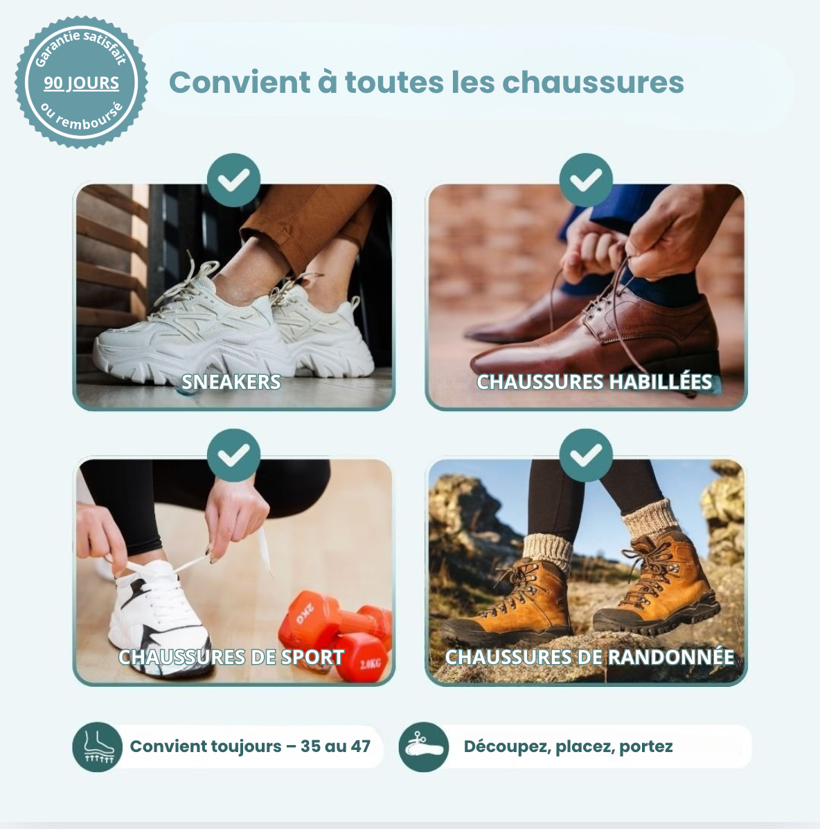 Semelles Magnétiques Stepsia - Brûle graisse